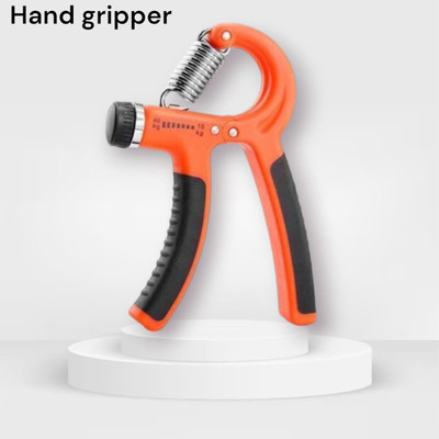 SRD JJ-S8D Adjustable Grip Strengthener for Finger 5 to 60 kg Hand Grip/Fitness Grip(Multicolor)