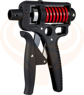 Bulmarc Adjustable Hand Grip Strengthener Wrist Gripper Forearms Equipment Exercise Hand Grip/Fitness Grip(Black)
