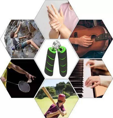 Dynamo Adjustable Power Hand Gripper Gym Power Fitness Wrist Forearm Hand Grip (Green) Hand Grip/Fitness Grip(Green)