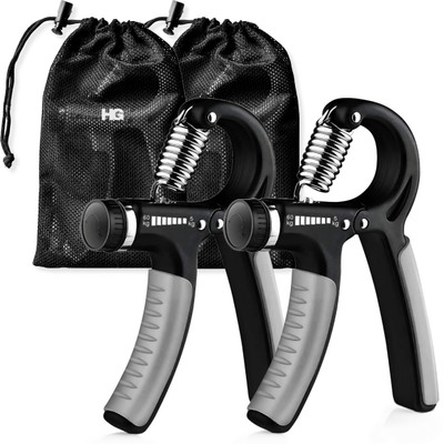 HOMEGALLEY 5 Kg to 60 Kg Adjustable Hand Grip Strengthener, Hand Gripper for Men & Women Hand Grip/Fitness Grip
