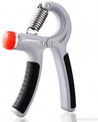 Athlian Adjustable 10kg to 40kg Hand Gripper (Best Hand Exerciser) Hand Grip Hand Grip/Fitness Grip(Black, Grey)