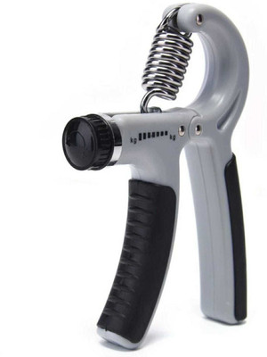 Leosportz Hand-Griper Grey Hand Grip/Fitness Grip(Grey)
