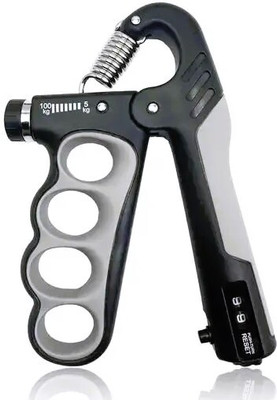 RS ENTERPRISE Finger Grip Trainer Mechanical Counter,Hand Exerciser Home Gym Fitness Hand Grip Hand Grip/Fitness Grip(Multicolor)