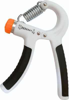 NK HOL Hand Grip Workout Strengthener, Adjustable Hand Gripper Hand Grip/Fitness Grip(Black, Grey)