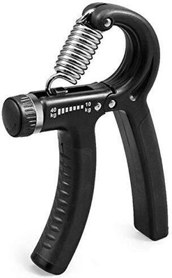 GymWar 1Pc Adjustable Hand Grip Strengthener | Hand Gripper for Unisex Hand Grip/Fitness Grip(Black)