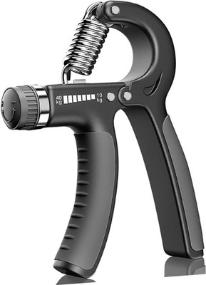 TRUE INDIAN SPORTS Hand Grip Band For Gym Hand Gripper Strengthner For GYM Fitness Hand Grip/Fitness Grip(Black)