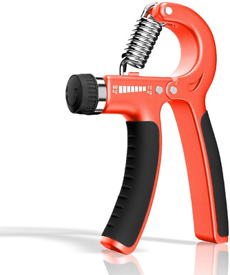 VECTOR X JF-1112 Adjustable Strengthener Gripper for Muscle Building and Injury Recovery Hand Grip/Fitness Grip(Orange)