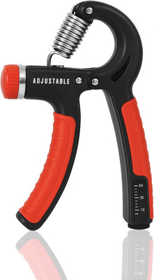 GYMBELL Hand Grip Strengthener Adjustable Resistance Hand Gripper Hand Grip/Fitness Grip(Red)