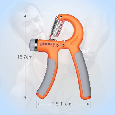 SWADESI BY MCP Hand Grip Exercise Hand Strengthener Hand Exercise Equipment Finger Strengthener Hand Grip/Fitness Grip(Multicolor)