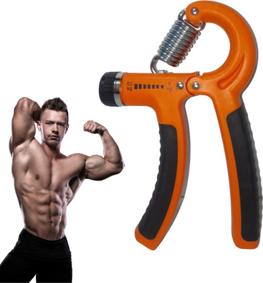 jayent fitness hand Gripper 5 to 60 kg , Exercise hand grips for all. Hand Grip/Fitness Grip(Black)