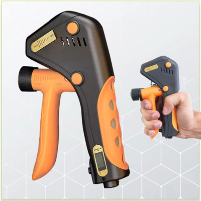 Manogyam New-1 Hand gripper Adjustable Counting Grip 10-120KG for Home & Gym Workouts Hand Grip/Fitness Grip(Orange)