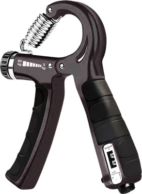 Battlestar Adjustable Hand Grip Strengthener for Men & Women for Home Exercise Equipment Hand Grip/Fitness Grip(Black)