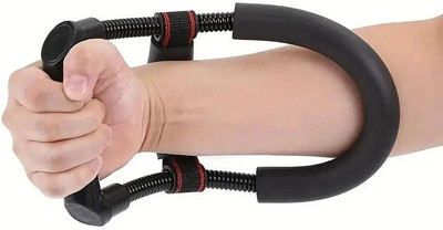 GJSHOP Wrist Strengthener Improve Grip Strength and Flexibility with this Fitness Hand Grip/Fitness Grip(Black)