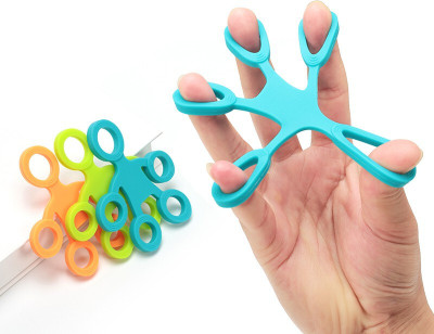 Leosportz Set of 3 New launched Hand Strengthener Finger Stretcher Hand Grip/Fitness Grip(Multicolor)