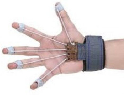 Jakesh Finger Gripper Strength Trainer Forearm Exerciser Finger Expander Hand Grip/Fitness Grip