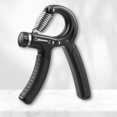 SRD MHU-S8A Adjustable Hand Grip Strengthener | Hand Gripper | Finger Grip Hand Grip/Fitness Grip(Black)