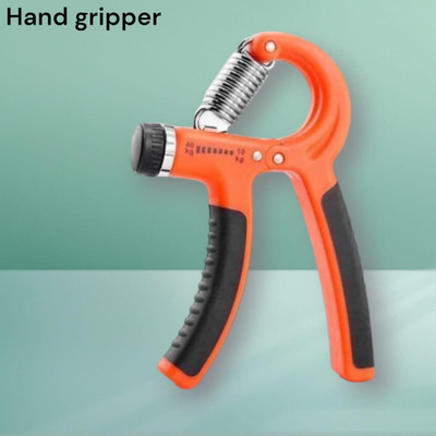 Aoriyon SLOS-7D finger hand gripper Fitness Strength 5kg-60kg | Adjustable Hand Grip/Fitness Grip(Multicolor)