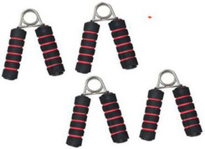 ROLLBOY red hand gripper-4 piece Hand Grip/Fitness Grip(Red)