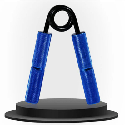 Dashing Metal Hand Gripper 200 LBS Strengthener, Heavy-Duty Steel Spring Blue (Set of 1) Hand Grip/Fitness Grip(Blue)
