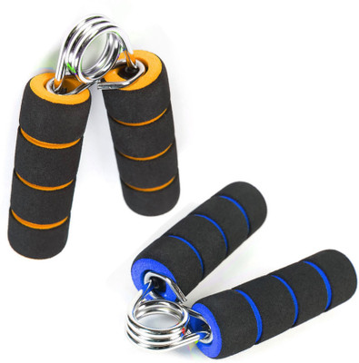 NEPROCK Mini Hand Grip Strengthener|Gym Power Fitness Wrist &Forearm exerciser Hand Grip/Fitness Grip(Orange, Blue)