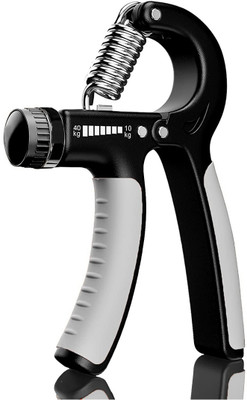 RECTITUDE R-Shape Adjustable Hand Grip Strength Durable Exercise Fitness Tool Hand Hand Grip/Fitness Grip(Grey)