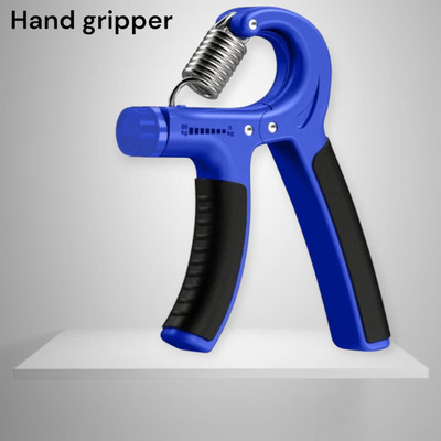 SRD J-6U For Hand Strengthener Adjustable Resistance(5-60KG) Blue Hand Grip/Fitness Grip(Multicolor)
