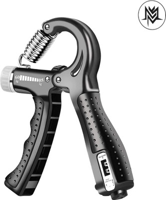 MozFit Adjustable Hand Gripper for Workout Strengthener 10 to 40Kg Finger Exerciser Hand Grip/Fitness Grip(Multicolor)