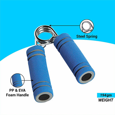 FITNESSFRICKS FITNESSFRICK Single Foam Hand Grip/Fitness Grip Hand Grip/Fitness Grip(Multicolor)