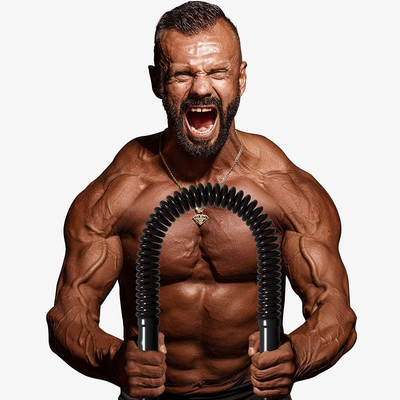 Dinetic 20kg Power Twister Upper Body Exerciser Shoulder,Bicep and Arm Strengthening010 Hand Grip/Fitness Grip(Black)