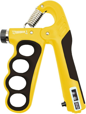 Leosportz Adjustable 10-100KG Electronic Digital counter Hand grip Hand Grip/Fitness Grip