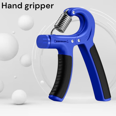 SRD JS-3D Hand Grip Strengthener, Adjustable Resistance 5-60kg Blue Hand Grip/Fitness Grip(Multicolor)