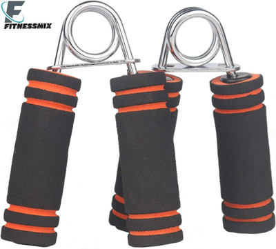 fitnessmix Foam Hand Grip Strengthener,Hand Gripper,Grip Strength (Set of 2) Hand Grip/Fitness Grip(Multicolor)