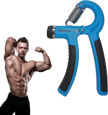 jayent Hand gripper adjustable weight setting muscle builder grips. Hand Grip/Fitness Grip(Blue)