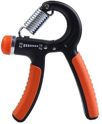 RyansKiyans Adjustable Hand Gripper for Men & Women for Gym Workout Hand Exercise Equipment Hand Grip/Fitness Grip(Orange)