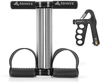 ADONYX Tummy Trimmer for Abs Workout With Adjustable Hand Grip Strengthener Men & Women Hand Grip/Fitness Grip(Multicolor)