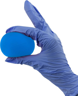 Handgrip Bosm Silicon Gel Ball Blue Colour Hand Grip Fitness Exercise Hand Grip/Fitness Grip(Blue)