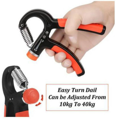 SELVA R SHAPED FOREARM EXERCISER HAND GRIPPER FITNESS GRIPPER MADE IN INDIA-P1 Hand Grip/Fitness Grip(Orange)