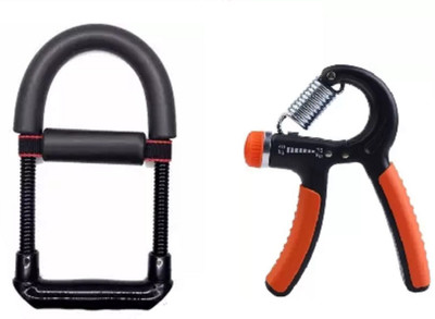 CODIVER FITNESS Combo of Wrist Exerciser & Adjustable Hand Grip Gym Hand Grip/Fitness Grip