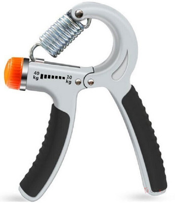 HOUSE OF COMMON Hand Forearm Grip Strengthener 10-40KG Exerciser Hand Grip/Fitness Grip(Grey)