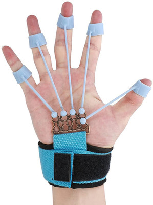 Jakesh Finger Exerciser Forearm Finger Stretcher Gripper for Finger Resistance Bands Hand Grip/Fitness Grip
