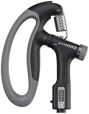 Handgrip Professional Electronic Training Adjustable Electronic arm Muscle Training Hand Grip/Fitness Grip(Black)