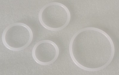 BODY FITNESS PVC Vaginal Ring Pessary Set of 4(2 Inch.2.25 Inch, 2.50 Inch, 2.75) Fixation Ring