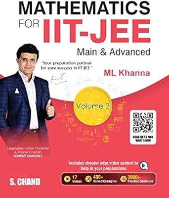 Mathematics for IIT-JEE Main & Advanced: Volume 2(Paperback, M.L. Khanna)
