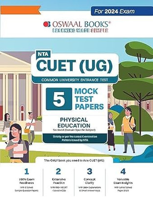 Nta Cuet (Ug) 10 Sample Question Papers Physical Education (2024) (EDI(English, Hardcover, unknown)