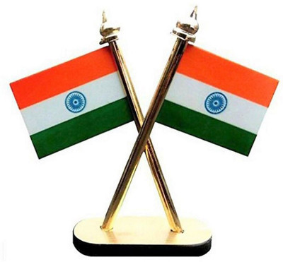 Tulsae INDIAN FLAG Rectangle Car Dashboard Flag(Nylon)