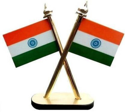 epoch India Rectangle Car Dashboard Flag(Nylon)