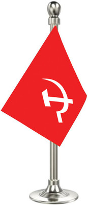 The Flag Company The Flag Company CPI Car Dashboard Flag - Silver Acrylic Rectangle Car Dashboard Flag(Polyester, Pack of 1)