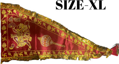 DKB XL size (PACK OF 1) Triangle Outdoor Flag(Polyester)