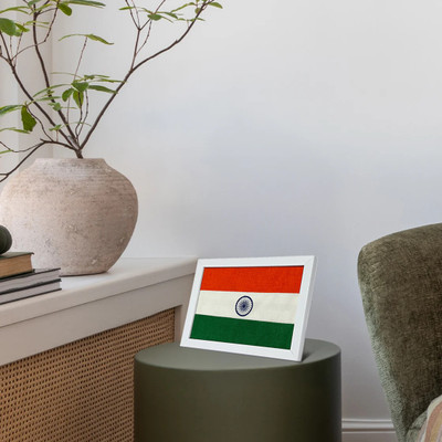 Luv My India India Rectangle Body Flag(Cotton)