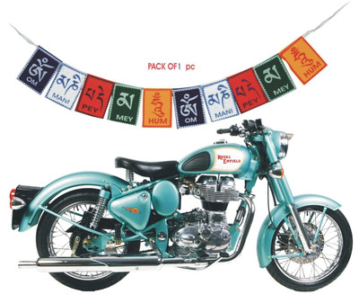 TARAMAAPRINTER Ladakh edition flags for bike perfect for bike Rectangle Car Dashboard Flag(Cotton, Pack of 1)